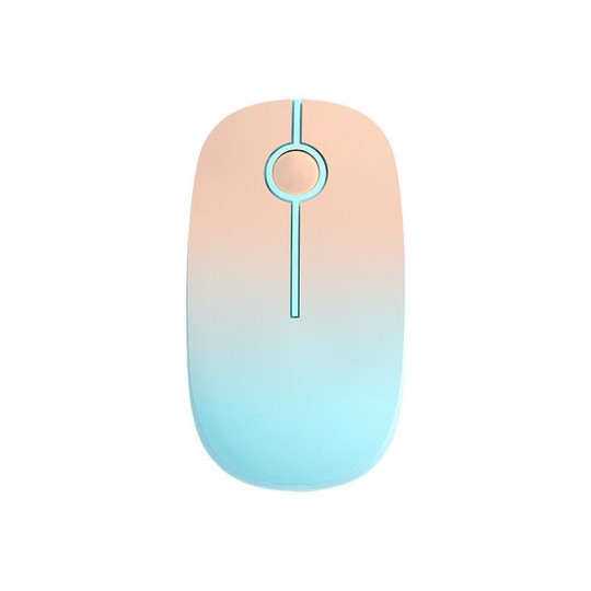 2.4G Wireless Mouse with usb Receiver, Silent and Flat Wireless Mouse for pc, Laptop, MacBook, Home Office