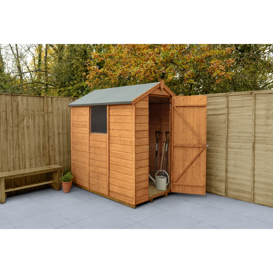 Shiplap Dip Treated 6x4 Apex Shed
