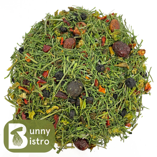 (1kg) Bunny Bistro Vitamin C Boost - Natural Botanical Food, Guinea Pig Health Boost