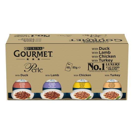 Gourmet Perle Pouches Mixed Mega Pack 96 x 85g - Chef's Collection