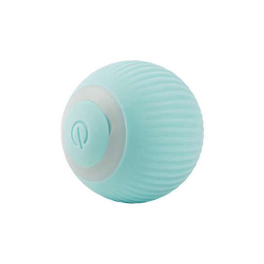 Interactive Cat Ball Toy, Indoor Intelligent Automatic Moving Ball Puzzle usb Charging Pet Toy with Light, Fun Gift for Kitten