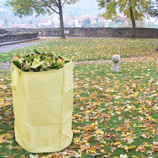 Garden Fallen Leaves Bag Leaves Collecting Bag Litter Bag Corrosion Resistant Fabrics Eco-friendly Cleaning Bag
