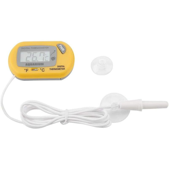 Aquarium Thermometer lcd Digital Aquarium Thermometer Aquarium Water Terrarium Temperature Measurement Humidity Resistant Reptiles Terrarium Display