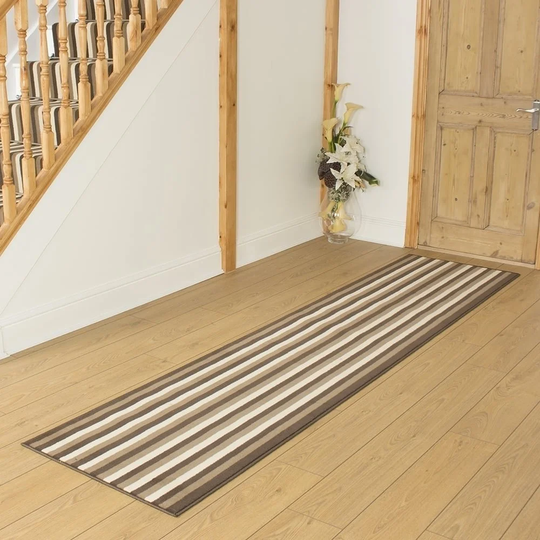 Barium Tufted Brown Indoor/Outdoor Rug
