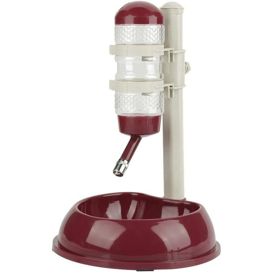 Dog Water Bottle Bowl Automatically Feeding Water Height Adjustable Dispenser for Dog Cat