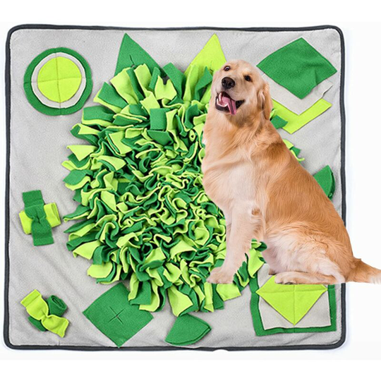 Sniffing Mat for Dogs,70x70cm Dog Sniffing Mat Improve Pets Smell Sensitivity�Dog Cat Sniffing Mat Machine Washable Foldable