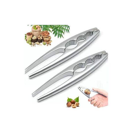 Nutcracker,2 Pieces Manual Nutcracker Pliers,Heavy Duty Nutcracker,Nut Nutcracker Zinc Alloy Tool,for Walnuts, Walnuts Walnuts, Hazelnuts, Almonds,
