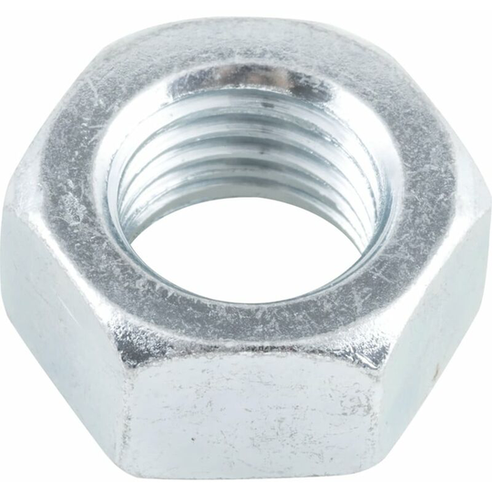 M16 Steel Hex Full Nut bzp- you get 10 - Qualfast