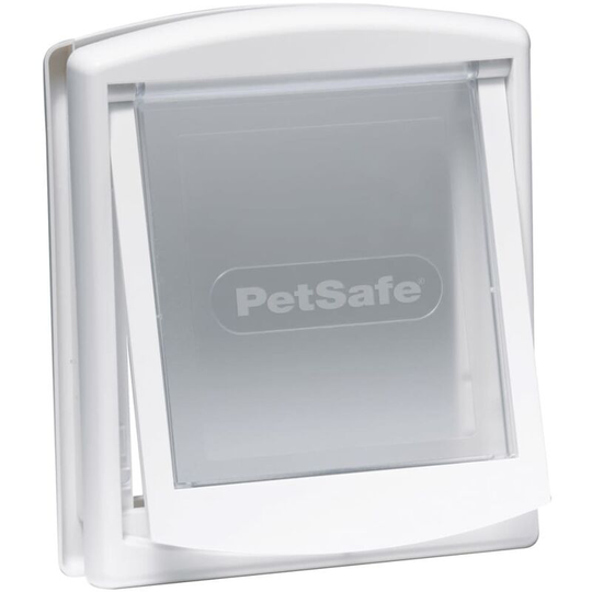 2-Way Pet Door 715 Small 17.8x15.2 cm White 5017 Petsafe White