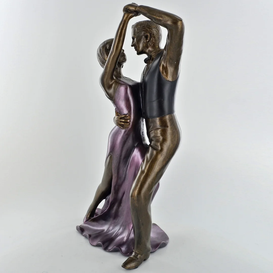 Ballroom Dancing Cold Cast Dance Figurine