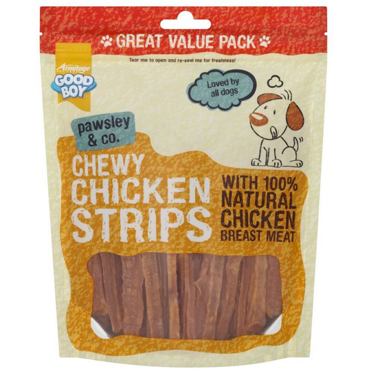 Goodboy - Good Boy Chicken Strips Dog Treats (350g) (May Vary) - May Vary