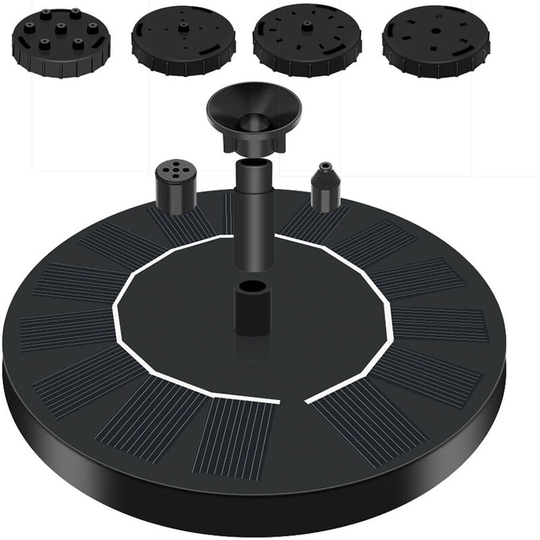 Solar Fountains for Gardens, Ponds, Swimming Pools, Fish Tanks, Outdoors and Aquariums