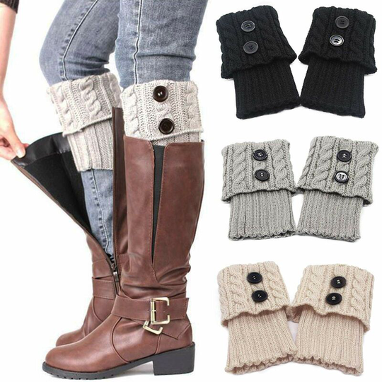 Pairs leggings leggings braided knitwear legging socks women boot cover