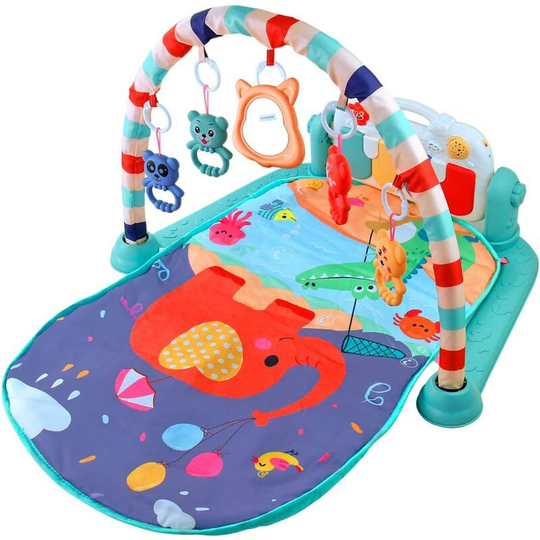 Perle Raregb - Baby Foot Piano Fitness Rack Multifunctional Game Crawling Mat Newborn Baby Blanket Gift