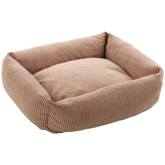 Dog Bed with Zipper Colette Rectangular 50 cm Taupe FLAMINGO - Taupe
