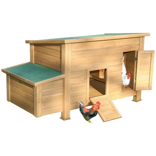 Kerbl - Hen House Florentina Wood 82827 Brown