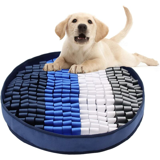 Gdrhvfd - Dog Snuffle Mat, Washable Dog Snuffle Mat, Non-Slip Dog Puzzle Toys, Dog Trainer Mats, Interactive Toys for Dog Cat Pet Exercise