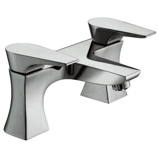 Hourglass Deck Mounted Bath Filler