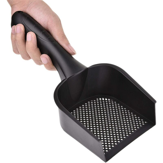 Cat Litter Scoop with Deep Scoop Non-stick Pet Scoop Cat Scooper Small Screen PVC Cat Litter Scoop