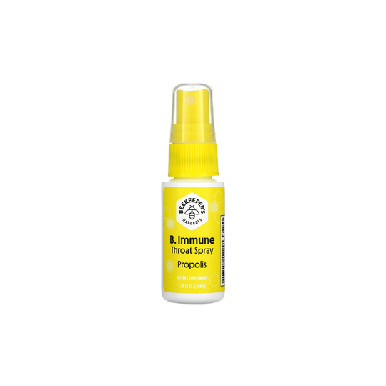 Beekeeper's Naturals, B. Immune, Propolis Throat Spray, 30ml