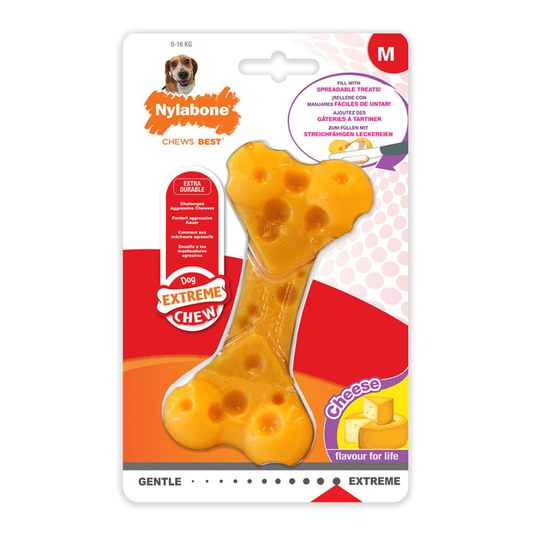 Nylabone Power Dura Chew Bone Cheese Medium