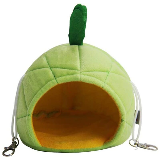 Echoo - Small Pet Shelter and Basket Bed Cushion Pet House for Guinea Pig, Hamster, Hedgehog, Chinchilla