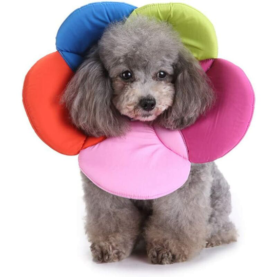 Adjustable Pet Collar, Soft Edge Circle Cat and Dog Collar, for Dogs, Cats, Pets