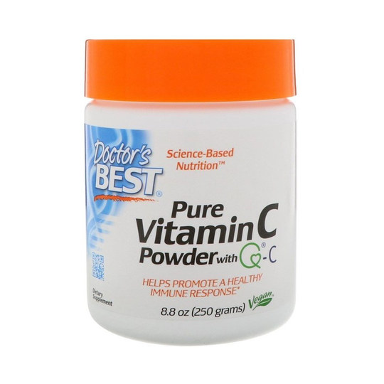 Doctor's Best Pure Vitamin C Powder with Quali-C - 250g