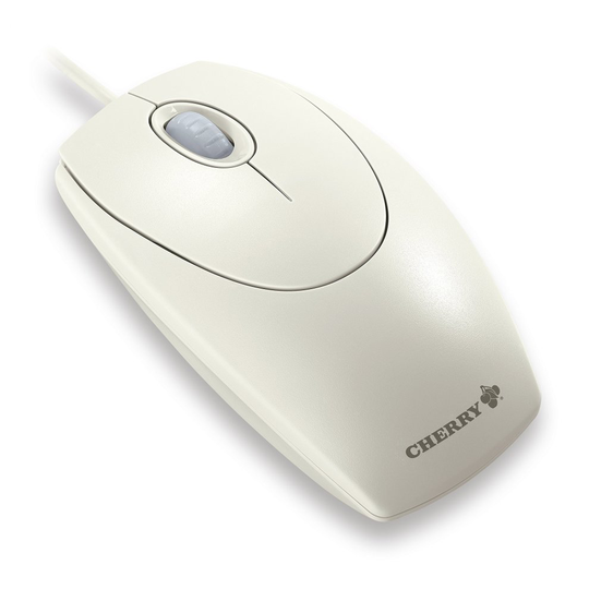 Cherry USB/PS2 Wheel Optical Mouse - Grey