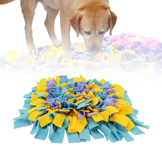 45cm Dog Puppy Snuffle Mat Pet Puzzle Toy Sniffing Nose Training Pad