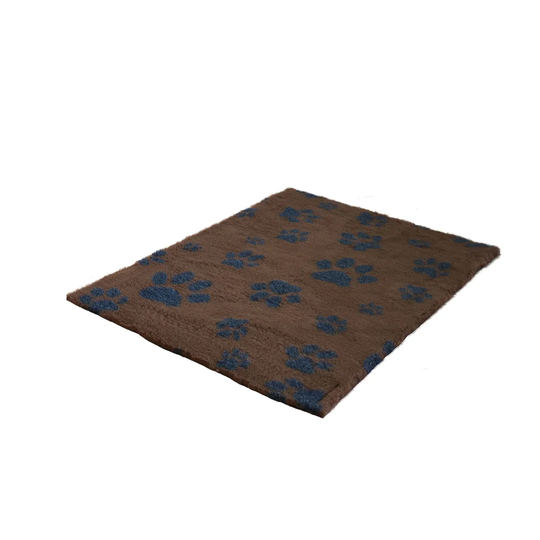 Vet Fleece Bedding | Non-Slip Multi-Paws Vet Bed O Mat
