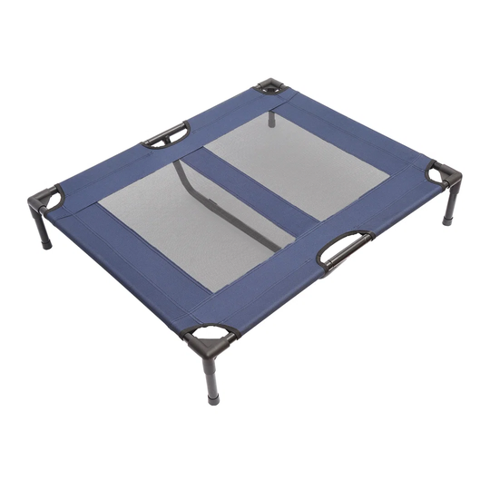 Edwina Cot Bed in Blue and Black