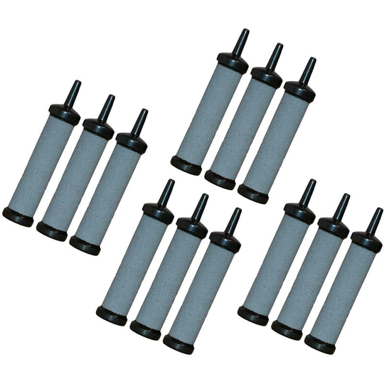 12 Pack Pond or Aquarium Air Cylinder 65 x 15mm - Pisces