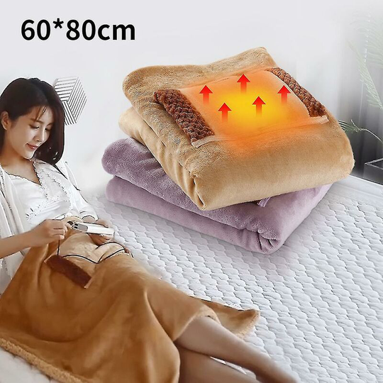 Usb Electric Blanket Soft Thicker Heater Bed Warmer Machine Washable Thermostat Electric Heating Mat For Home Office 60*80cm