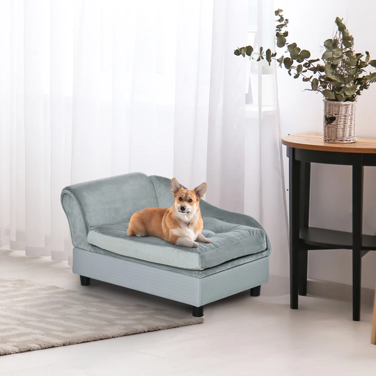 Eager Dog Sofa in Grey