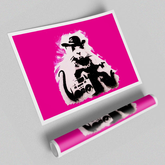Pimp Rat - Unframed Graphic Art Print on Paper
