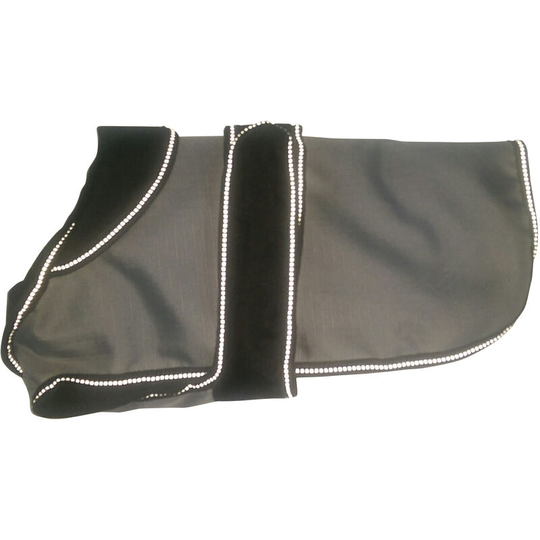 2 In 1 Dog Coat (30cm) (Grey/Black) - Grey/Black - Danish Design Pet Products