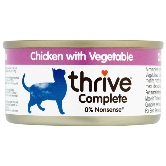 thrive Complete Saver Packs 24 x 75g - Adult Chicken with Vegetables