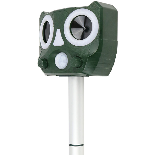 Outdoor Solar Ultra-sonic Dog Mouse Repeller Animal Repeller Solar Power Infrared Repellent Tool Multi-Functional Repeller Animal Repeller