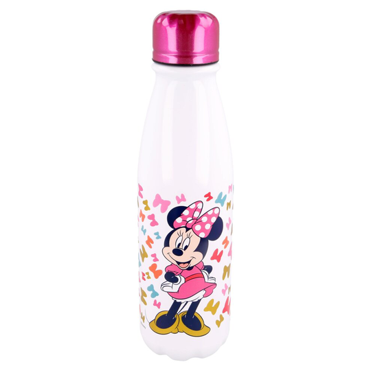 Minnie Mouse Aluminium Water Bottle 600ml