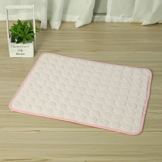 Dog Sofa Cushion Cool Cushion Pet Cushion Cat Cushion Cooling Ice Cushion-Pink_M (62 * 50 Cm) - Rhafayre
