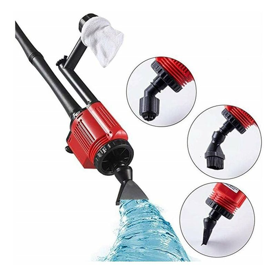 Aquarium Gravel Cleaner - Aquarium Automatic Cleaning Water Changer, Aquarium Electric Suction Pump, Fish Droppings Cleaning Tool, Sand Washing Toilet