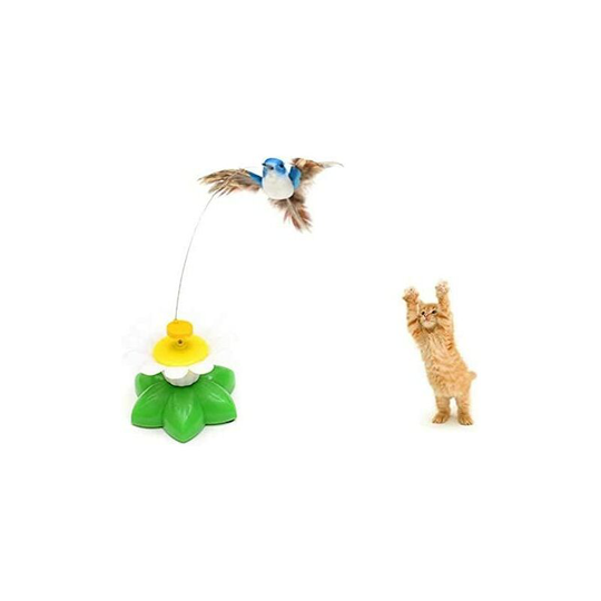 Electric Bird Flying Bird Electric Toy Funny Cat Toy Interactive Cat Small Pet Pet Products Stylish And Popular Practical(Random Color)