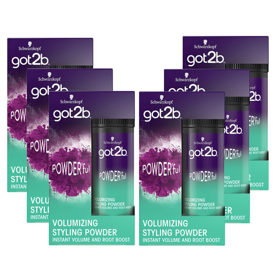 Schwarzkopf got2b Powder'ful Volumizing Styling Powder 10g, 6pk