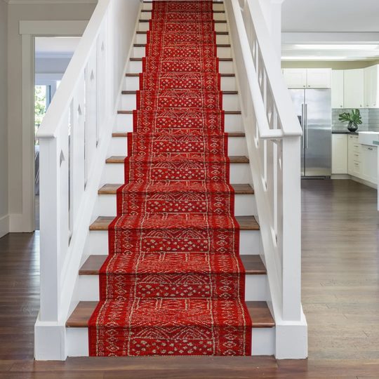 Bansil Tufted Red Rug