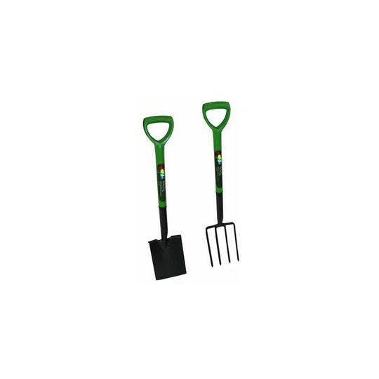 Viss - Ending Iron Tool Set Carbon Steel Heat Treated Rake Fork Hoe Spade Gardening