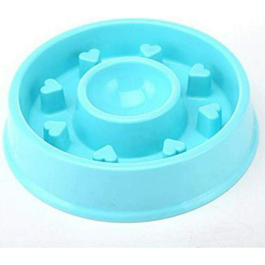 Slow Feeding Bowl For Dogs Cats, Cat Bowl, Slow Feeder Cat Bowl, Anti Glutton Cat Bowl