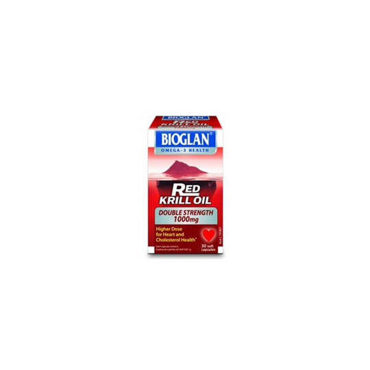 Bioglan Red Krill Oil 1000mg Double Strength 30 Capsules