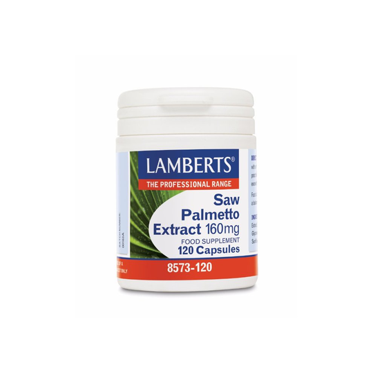Lamberts Saw Palmetto Extract 160mg,120 Cap.