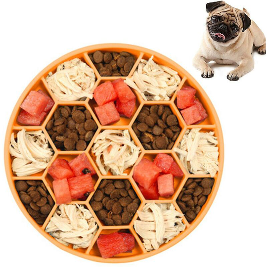 Slow Food Dog Bowls Slow Food Dog Bowls Interactive Dog Bowls for Fast Eaters Prevents Bloating
